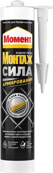 Клей монтажный Момент Монтаж Сила армирования, 400г, сетло-серый 70448 - фото 94094