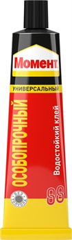 Клей 88 Момент Особопрочный, 125мл, универсальный, водостойкий, прозрачный 15400 - фото 94130