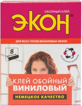 Клей для виниловых обоев ЭКОН, 200г 9052 - фото 94391