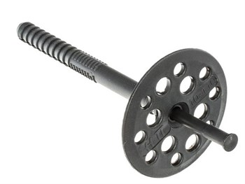 Дюбель для утеплителя (гриб) 10х80мм, с пластиковым гвоздем 12859