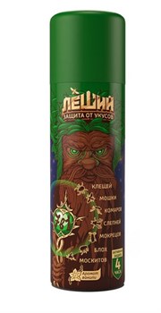 Аэрозоль от комаров, клещей, мошек, блох, степней, москитов Рефтамид Леший 7в1, 150мл 82029 - фото 97228