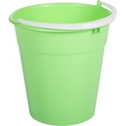 Ведро хозяйственное Евро, 12л, пищевой пластик, зеленый 82867