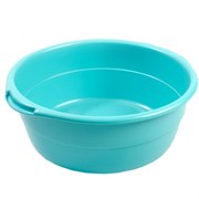 Таз хозяйственный, 14л, особопрочный, пластиковый, бирюзовый 90421