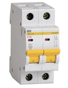 Выключатель автоматический IEK KARAT ВА 47-29, двухполюсный 2Р, 16А, 4.5кА 61402