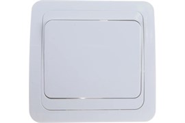 Выключатель IN HOME Classico 2021, одноклавишный, встраиваемый, белый 48469