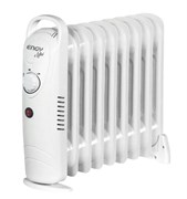 Радиатор масляный Engy EN-1709 Мини 15095, 1кВт, 10x33см, 9 секций, белый 10470