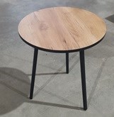 Столик журнальный 507x507x593мм, дуб крафт золотой 90898