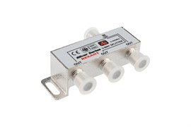 Разветвитель (делитель) антенный, REXANT 05-6102, на 3 выхода, под F разъем+4 F разъема 924