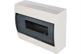 Щит распределительный для открытой проводки IEK MKP12-N-12-40-10 ЩРН-П-12, на 12 модулей, с крышкой 18038