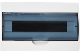 Щит распределительный для открытой проводки IEK MKP12-N-18-40-10 ЩРН-П-18, на 18 модулей, с крышкой 15612