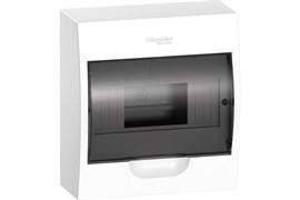 Щит распределительный для открытой проводки SYSTEM ELECTRIC EZ9E108S2SRU, на 8 модулей, с крышкой 37236