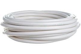 Провод ПВС, трехжильный, сечение 3х1.5мм2, белый, соединительный, на метраж 1844