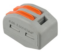 Клемма 2-проводная REXANT 07-5252-4 222-412, 0.08-2.5(4)м2, без пасты, многоразовый 74915