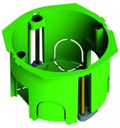 Коробка установочная (подрозетник) HEGEL КУ1203, для скрытой проводки, 40х68мм, для гипсокартона 7246