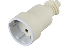 Розетка кабельная ЭРА R4W Б0016190, 220В, переносная, одноместная, с заземлением 65087