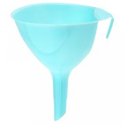 Воронка с насадкой, диаметр 130мм, пластиковая, бирюзовая 82887