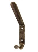 Крючок 2-рожковый МЕТАЛЛИСТ №4, коричневый 86500