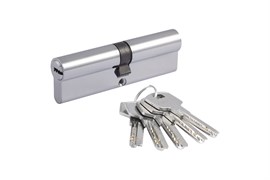 Механизм цилиндровый/личинка НОРА-М ECO STD Z Л-100, 100мм, 50/50мм, хром 80127