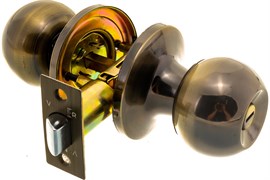 Ручка-защелка VANGER 6072-03-AB, с фиксатором, бронза 89712