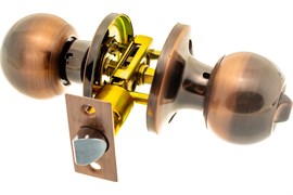 Ручка-защелка VANGER 6072-03-AC, с фиксатором, медь 89713