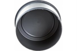 Заглушка для внутренней канализации, 110мм, полипропиленовая, серая 213