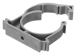 Крепление (хомут) Эконом для крепления труб внутренней канализации,  50мм, полипропиленовый, серый 65125