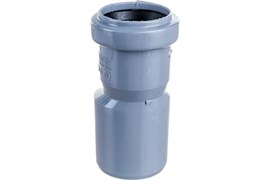 Патрубок эксцентрический для внутренней канализации,  40х50мм, полипропиленовый, серый 4939