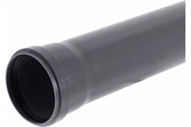 Труба для внутренней канализации, диаметр  50мм, длина 0.15м, толщина стенки 1.8мм, полипропиленовая, серая 1202
