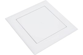 Люк ревизионный 15х15см, нажимной, пластиковый, белый
, EVENT 1515ЛП 5047