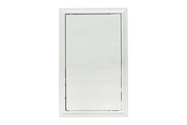 Люк ревизионный 20х20см, с замком, пластиковый, белый
, EVENT 2020ЛПЗ 20623