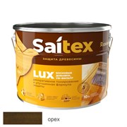 Покрытие защитно-декоративное (антисептик) SAITEX LUX, 1л, орех 91310