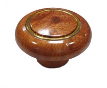 Ручка-кнопка мебельная 2469 J, 32мм, под дерево 74162