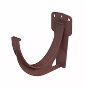 Кронштейн желоба водосточного, 125/82мм, пластиковый ПВХ, RAL 8017 коричневый 30953