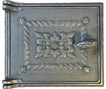 Дверка топочная ДТ-3 (Б), 250x210мм, чугун, некрашеная 1651