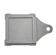 Задвижка дымохода каминная ЗВ-1У, 130x130мм (Б), чугун 50671