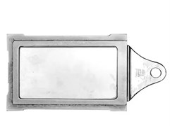 Задвижка дымохода каминная ЗВ-3, 240x130мм (Б), чугун 48177