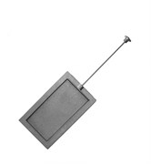 Задвижка дымохода печная Везувий 1427, 140x270мм, чугун 48337