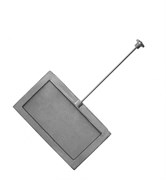 Задвижка дымохода печная Везувий 2714, 140x270мм, чугун 48338