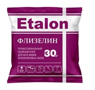 Клей для флизелиновых обоев ETALON Standart, 200г, с добавлением ПВА, пакет 82155