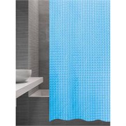 Шторка для ванной комнаты Peva F8752 3D, 180x200см, полиэстер, водонепроницаемая, голубой 90001