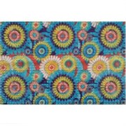 Коврик придверный Герберы, 40х60см, фотопринт, ПВХ 78368