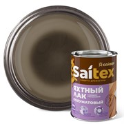 Лак яхтный Saitex, 0.9кг, алкидно-уретановый, прозрачный, полуматовый 83391