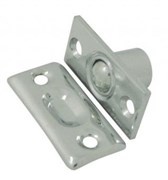 Защелка дверная (фиксатор) SOLLER 588В, шариковая, хром 80135