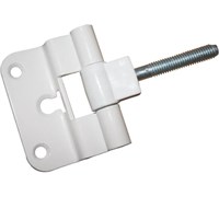 Петля ввертная МЕТАЛЛИСТ ПНВ-65, 65x64мм, сталь, белая 7137