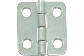 Петля мебельная/карточная МЕТАЛЛИСТ, 22х24мм, оцинкованная сталь 41010