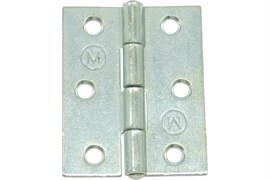 Петля мебельная/карточная МЕТАЛЛИСТ, 50х40мм, оцинкованная сталь 44268