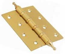 Петля накладная AL-2.5, 62.5x35мм, универсальная, сталь, золото 400