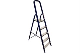 Лестница стремянка АЛЮМЕТ М8405, 5 ступеней, высота 1.03м, стальная 8331