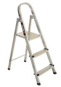 Лестница стремянка ВИХРЬ СС 1х3, 3 ступени, высота 0.64м, стальная 70526