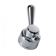 Переключатель шаровый HAIBA НВ08-2, ЦАМ, хром 26989